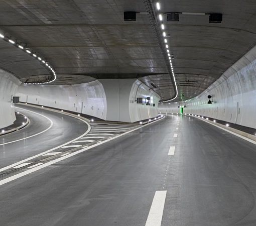 Foto: il tunnel Visp sulla A9
