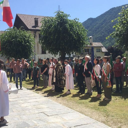 Gli Alpini di Druogno hanno festeggiato il novantesimo di fondazione