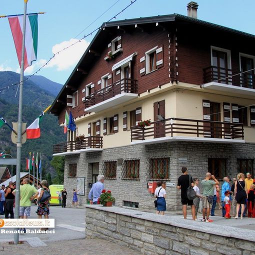 Il municipio di Bannio Anzino