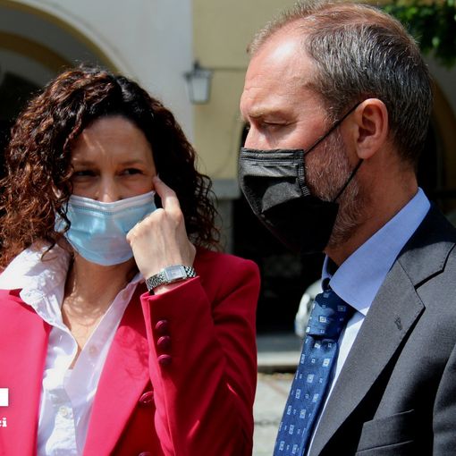 L'assessore Caucino in visita al Villaggio operaio