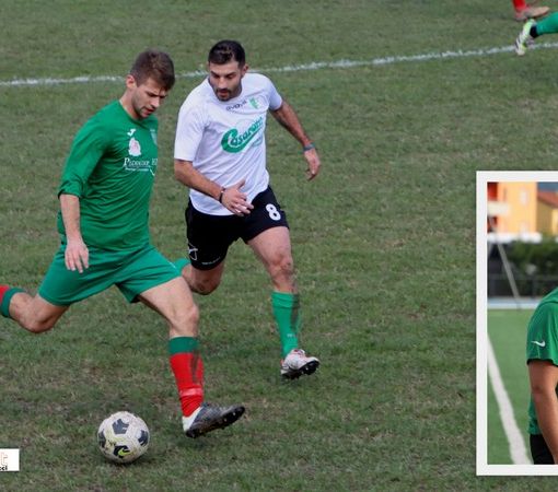 Foto: Forni, con 8 gol bomber del Crodo; nel riquadro Davide Daoro