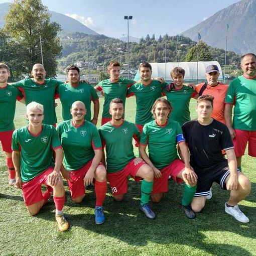 Foto: la formazione del Bracchio, campionato Open B