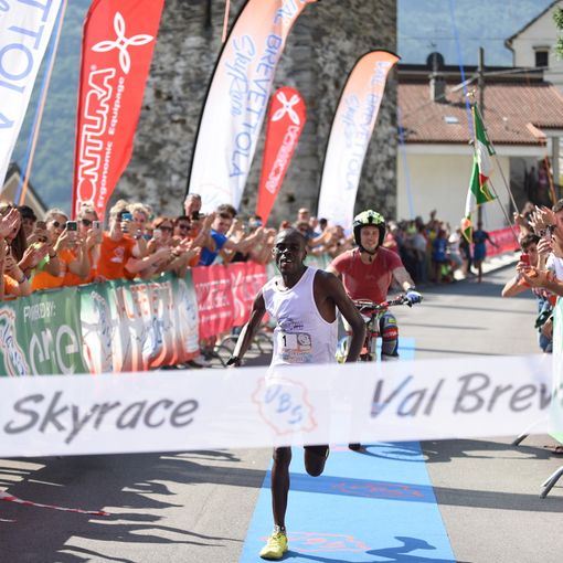 Il ruandese Jean Baptiste Simukeka conquista la quinta edizione di Val Brevettola Skyrace
