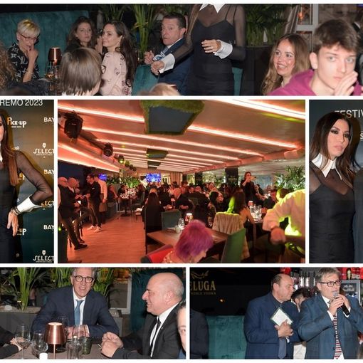 Festival di Sanremo 2023: grande successo per il 'Gala' del nostro gruppo editoriale con Elisabetta Gregoraci a Villa Noseda FOTO