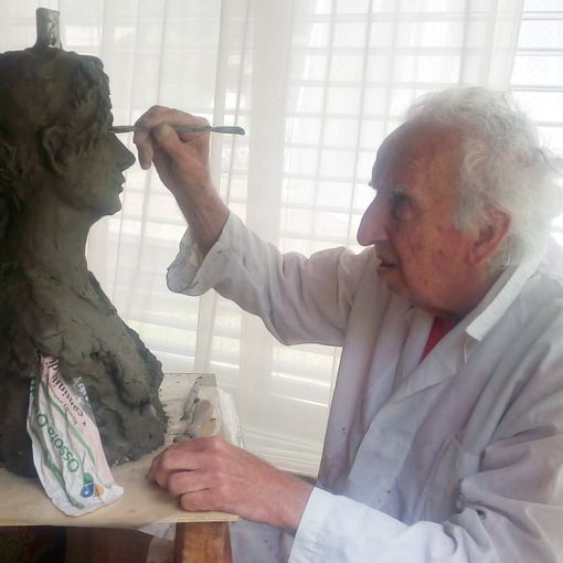 Macugnaga: addio a Gianni Radice, apprezzato pittore e scultore