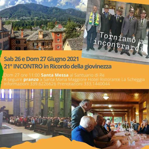 Gli ex finanzieri si ritrovano in Valle Vigezzo