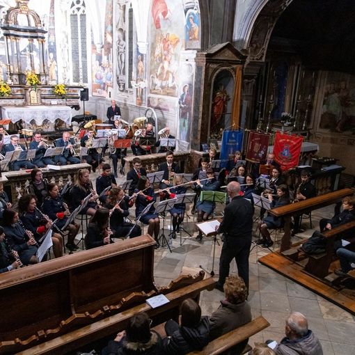 Festa di S. Cecilia con il corpo musicale di Crevoladossola e la musica di Oira