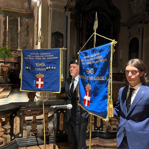 Guardia d’onore alle reali tombe del Pantheon: celebrazione a Mergozzo