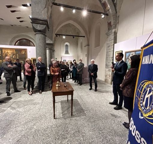 Conviviale al museo Galletti per il Kiwanis domese
