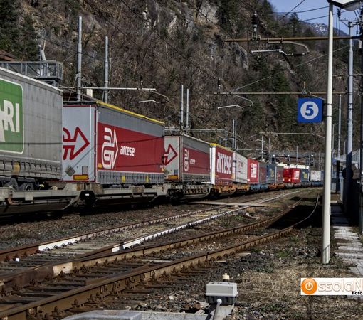 Situazione difficile per il traffico merci su rotaia attraverso le Alpi