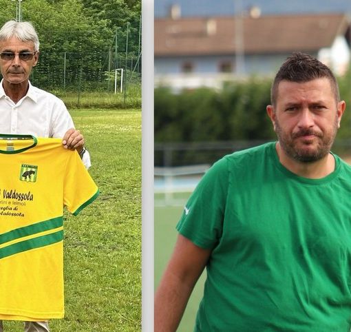Foto: gli allenatori Gianni Lipari (Pregliese) e Davide Daoro (Montecrestese)