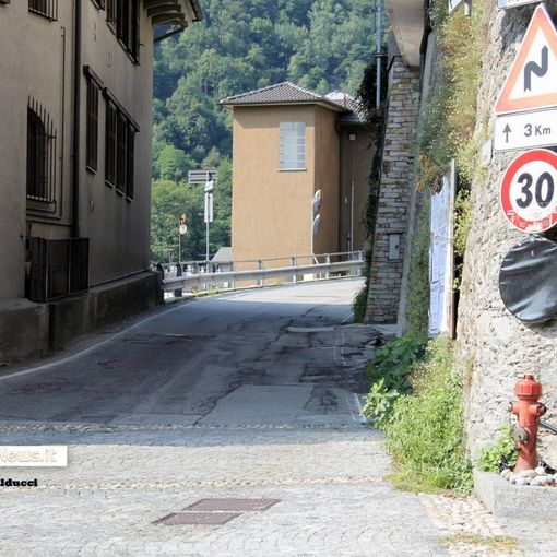 Villadossola, Piazza IV Novembre e ll'imbocco della Valle Antrona