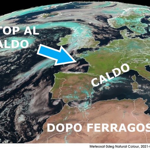 Caldo intenso con qualche sporadico temporale ma dal 17 temperature in calo