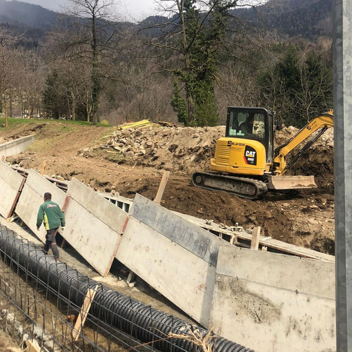 A Varzo procedono i lavori di messa in sicurezza del rio Bianca e del rio Ri