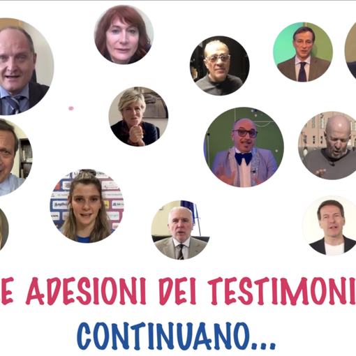 I vip piemontesi nella campagna della Regione sull'importanza dei vaccini VIDEO