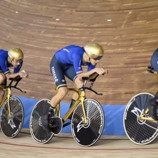 Mondiali pista: Ganna e il quartetto sono ancora d’oro