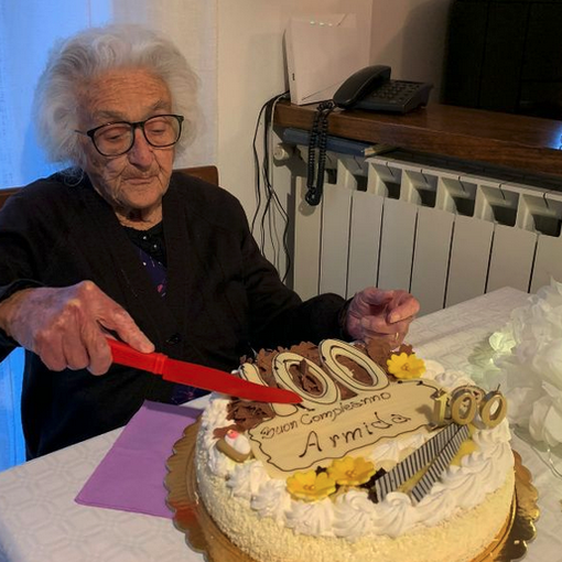 Festa per i 100 anni di Armida Baccaglio