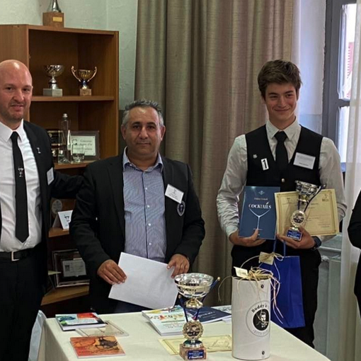 Allievo dell'alberghiero Rosmini secondo al concorso “Barman per un giorno”