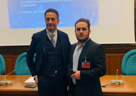 Lega, il vicesegretario dell'Ossola a Roma con il parlamentare Alberto Gusmeroli
