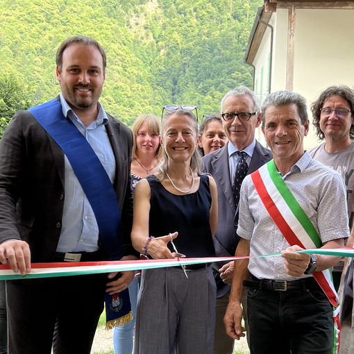 Inaugurato il nuovo padiglione all' Agrario &quot;Fobelli&quot; di Crodo
