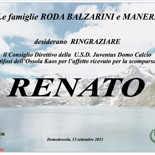 Ringraziamento
