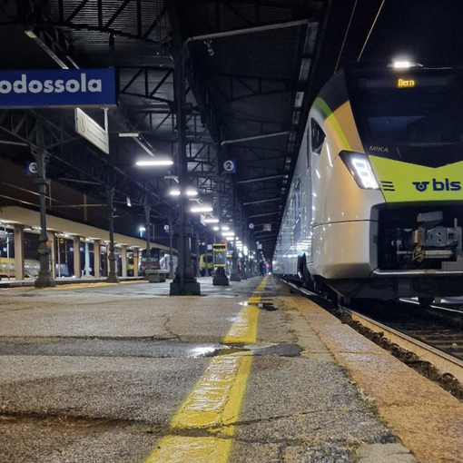 Battesimo per Mika, il nuovo treno delle Bls: sarà in servizio sulla linea del Sempione