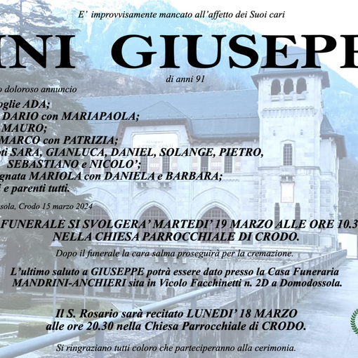 Bini Giuseppe di anni 91