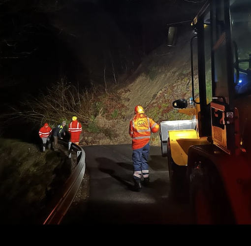 Nuova frana a Monteossolano