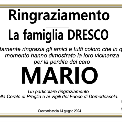 Ringraziamento