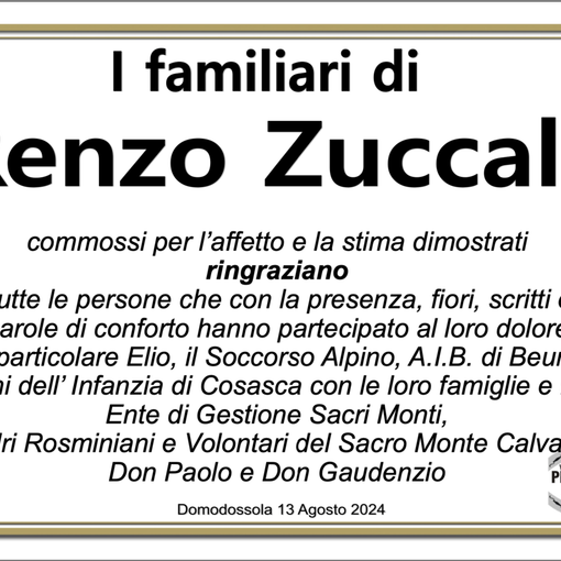 Ringraziamento