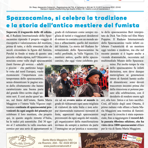 Speciale Raduno Spazzacamini - Scarica lo speciale in pdf