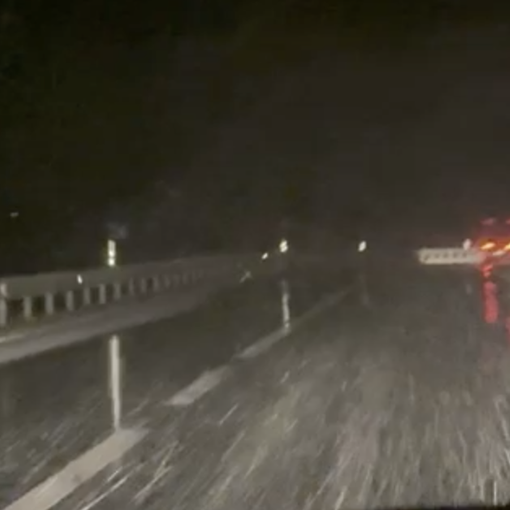 Spolverata di neve al passo del Sempione VIDEO