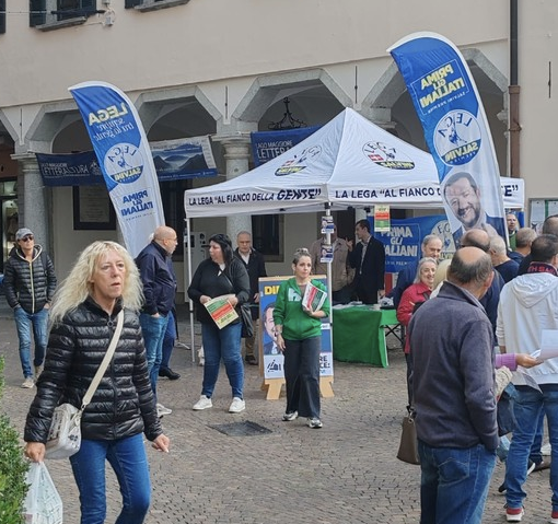 Sabato a Domo gazebo a sostegno di Salvini per il caso Open Arms