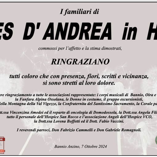 Ringraziamento