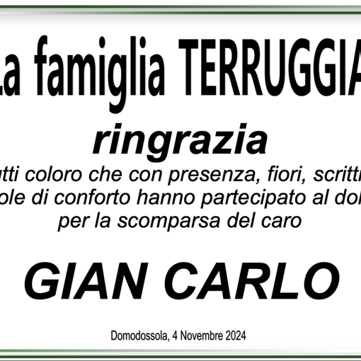Ringraziamento