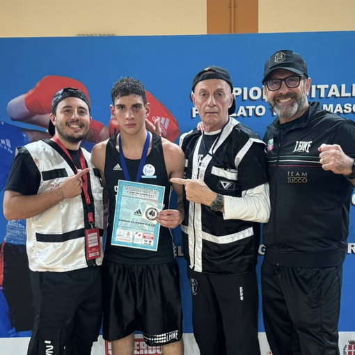 Iacopino Christian conquista il titolo regionale di pugilato e accede ai Campionati Italiani Assoluti