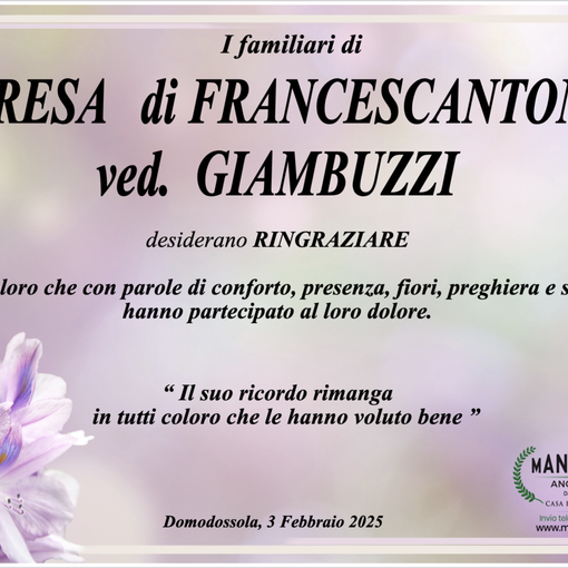 Ringraziamento
