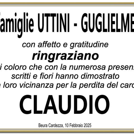 Ringraziamento