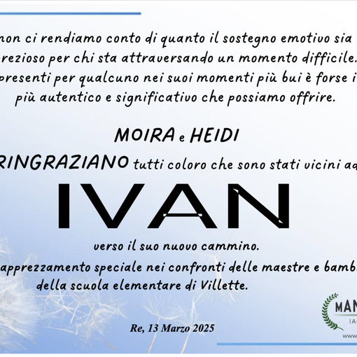 Ringraziamento