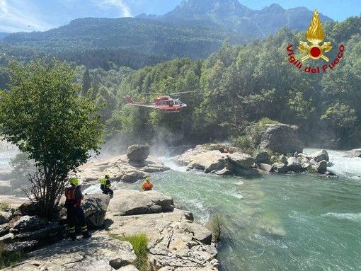 ''Lungo il Toce bisogna rispettare i cartelli di pericolo''