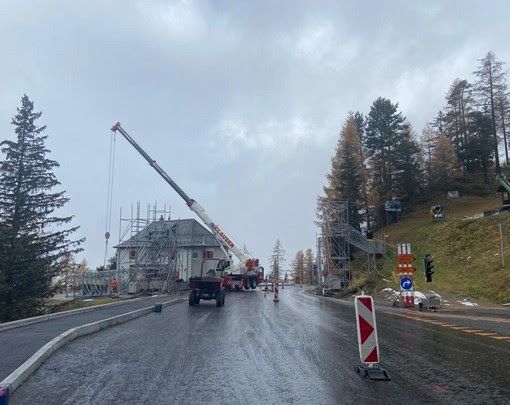 Svizzera, proseguono i lavori di messa in sicurezza della strada del Sempione