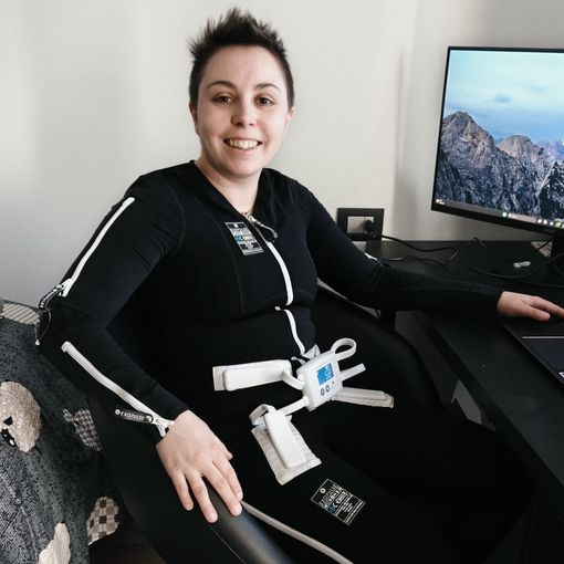 Villette, una neurotuta di ultima generazione per Sveva Bonomi, malata di fibromialgia