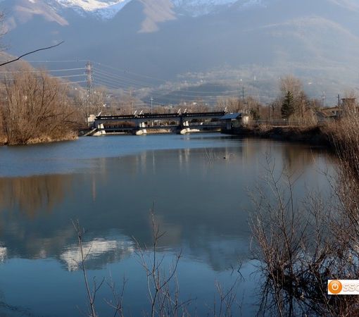 Il fiume Toce a Crevoladossola