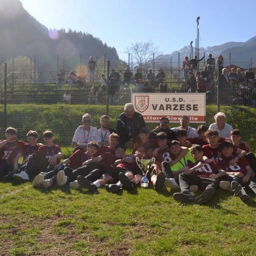 Premiata l'Under 17 della Varzese, vincitrice del Campionato provinciale