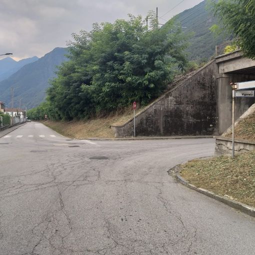 Ripulita la massicciata della ferrovia in via Toce
