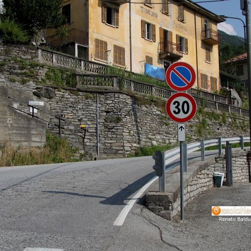 Chiusa per tre giorni la provinciale di Valle Antrona