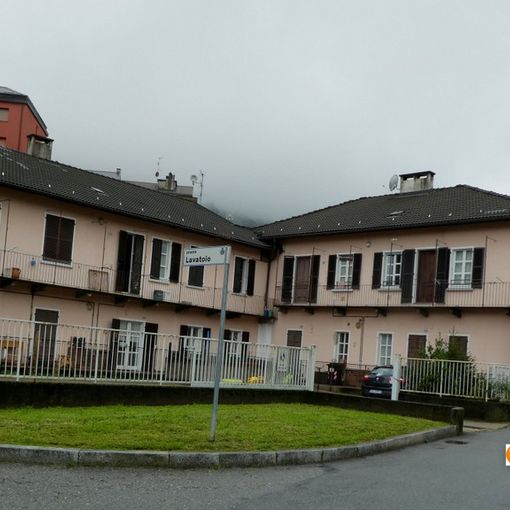 Piazza del lavatoio a Villadossola