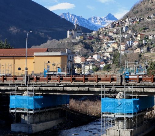 Non ancora terminati i lavori al ponte sull'Ovesca