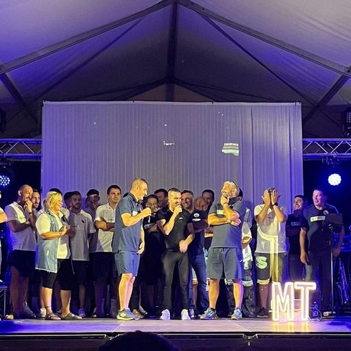 Foto: un momento della presentazione della Virtus Villa