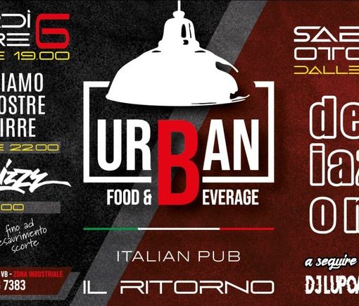 Questa sera riapre l'Urban a Trontano: domani le Deviazioni Spappolate